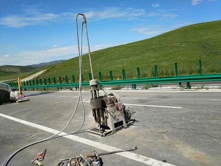 定安公路地基基础注浆加固